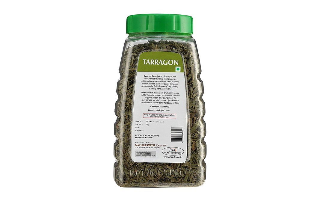 NatureSmith Tarragon    Plastic Jar  75 grams